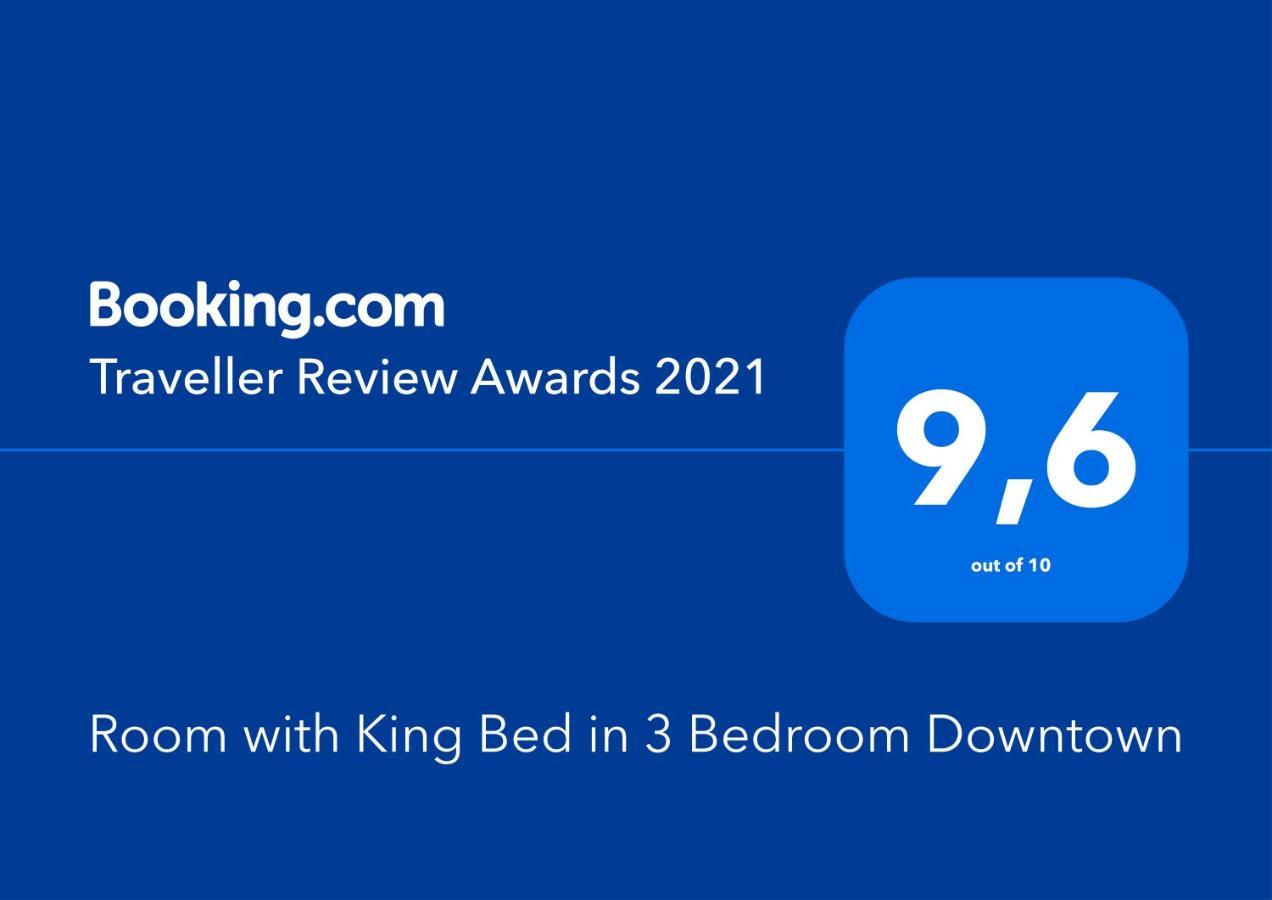 Room With King Bed In Shared 3 Bedroom Downtown مونتريال المظهر الخارجي الصورة